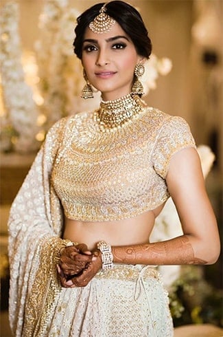 Sonam Kapoor Sangeet Jewellery