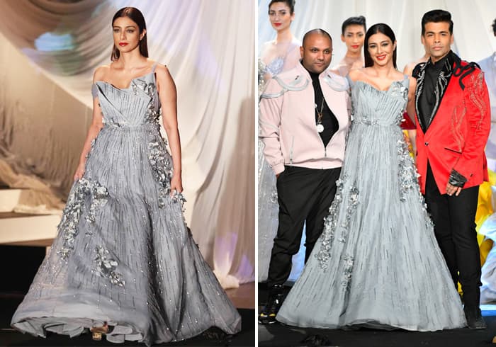 Tabu and Karan Johar LFWSR19