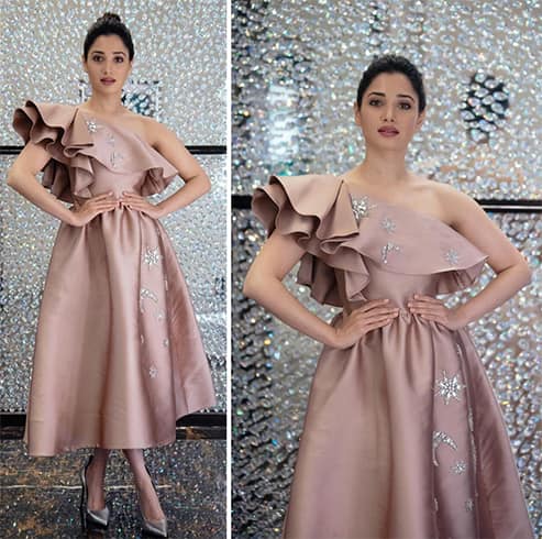 Tamannaah Bhatia Reem Acra Outfit