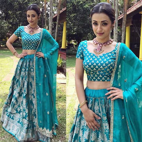 Trisha in Lehenga