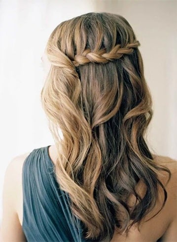 Waterfall Layers Hairstyles