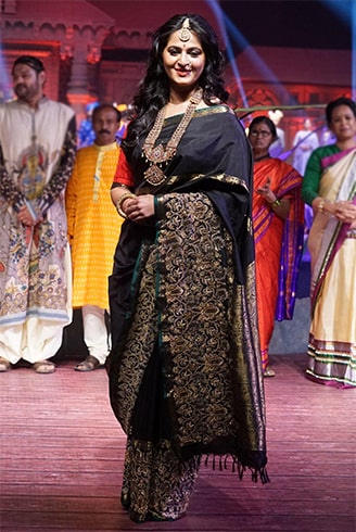 Anushka Shetty in Saree
