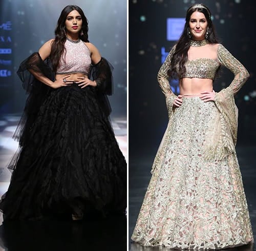 Bhumi Pednekar Isabelle Kaif LFWSR 2019