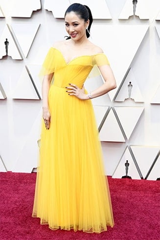 Constance Wu at Oscars 2019