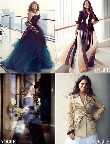 Isha Ambani Vogue shoot