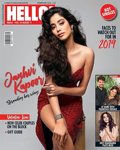 Janhvi Kapoor on Hello Magazine February 2019