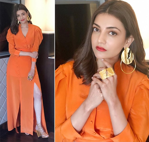 Kajal Aggarwal in Ankita Studio Dress