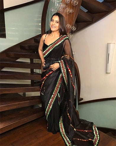 Kajol Shivan And Narresh Saree