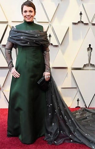 Olivia Colman at Oscars 2019