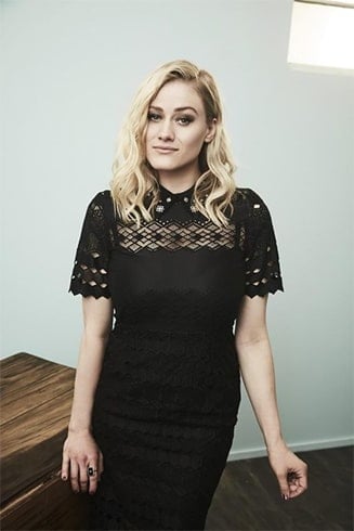 Olivia Taylor Dudley in Black