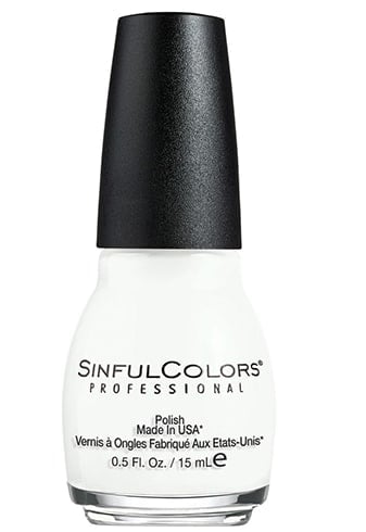 Sinful Colors Nail Polish in Snow Me White