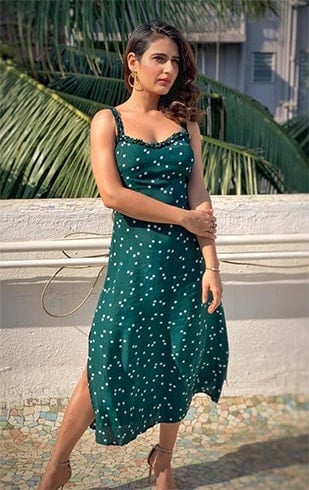 Fatima Sana Shaikh Polka Dotted Dress