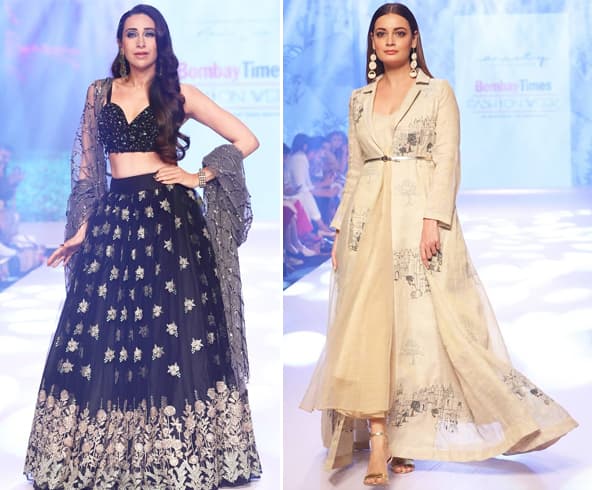 arishma Kapoor and Dia Mirza at BTFW 2019