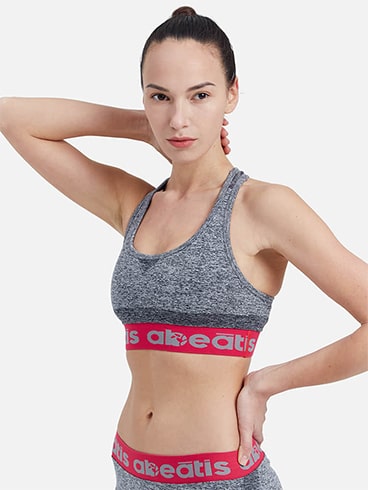 Abeātis Jazzy Sport Bra, Deep Gray