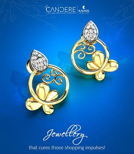 Candere Little Princess Kids Gold Earrings in Arrah - Dealers,  Manufacturers & Suppliers - Justdial