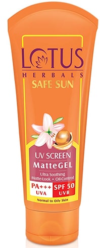 Lotus Herbals Safe Sun UV Screen Matte Gel