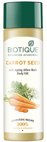 Biotique Bio Carrot Seed Anti-Aging After-Bath Body Oil