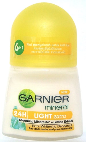 Garnier Mineral Light Extra Whitening Roll-On Deodorant