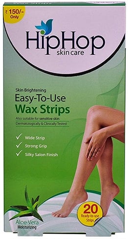 Hiphop Skincare Body Wax Strips with Argan Oil