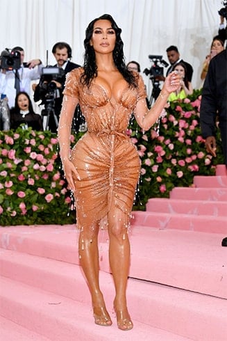 Kim Kardashian at Met Gala 2019