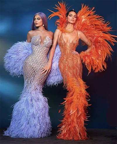 Kylier Jenner and Kendall Jenner at Met Gala 2019