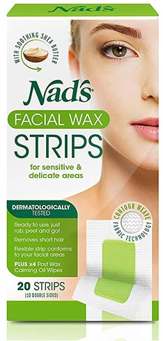 Nads Facial Wax Strips