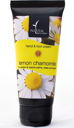 Natural Bath Body Lemon Chamomile Hand Foot Cream