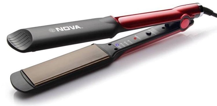 Nova NHS 980 Salon Style Temperature Controlled Hair Straightener
