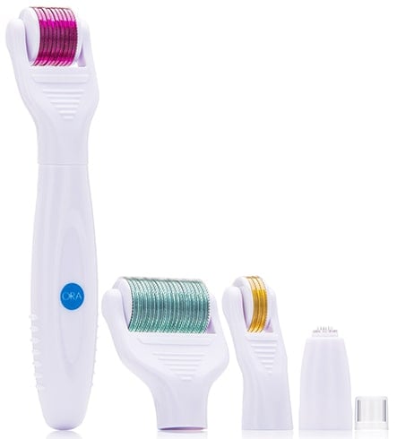 ORA Microneedle Face Full Body Roller Kit