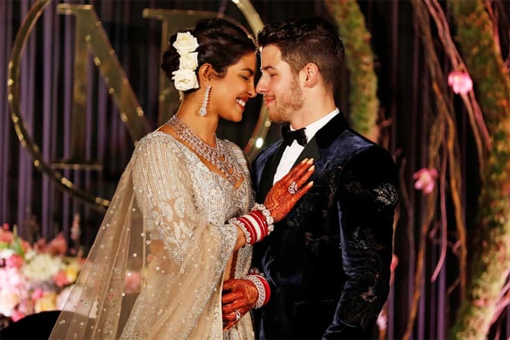 Priyanka Chopra Nick Jonas Wedding Reception