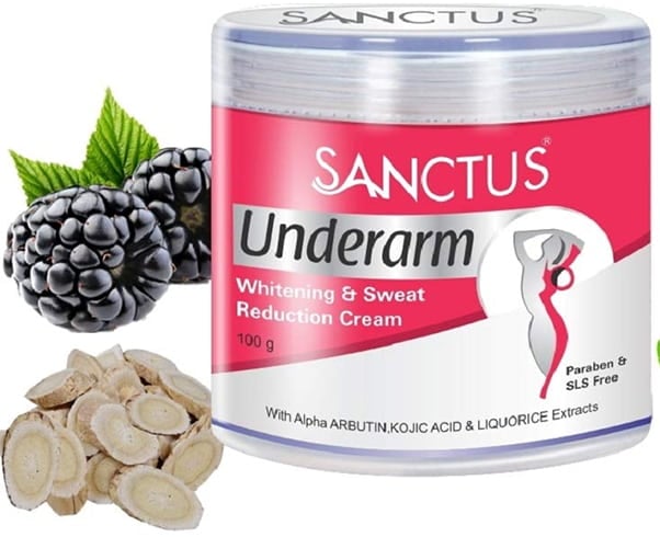 Sanctus Underarm Whitening and Sweat Reduction Cream