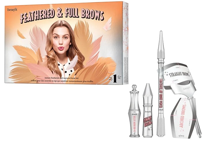 Benefit Cosmetics Feathered & Full Brow Set