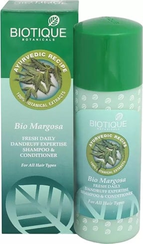 Biotique Bio Margosa Anti-Dandruff Expertise Hair Shampoo and Conditioner