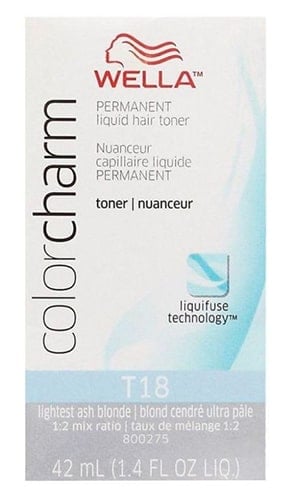 Charm T18 Lightest Ash Blonde Toner Wella Color