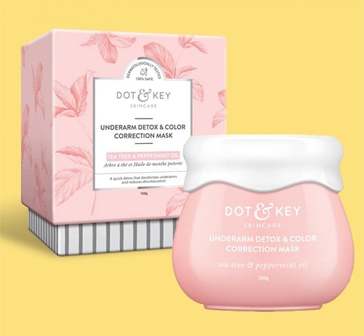 Dot and Key Underarm Detox Color Correction Mask