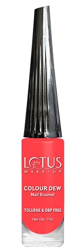 Lotus Make-Up Colour Dew Nail Enamel Coral Splash