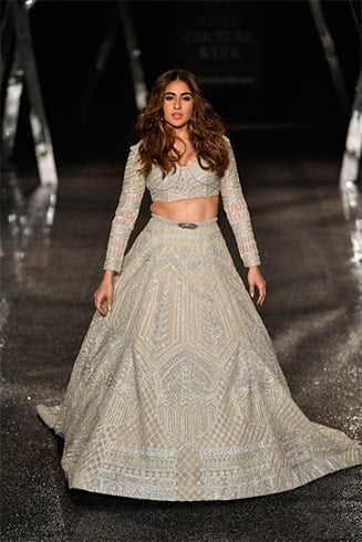 Sara Ali Khan Walks for Falguni Shane Peacock