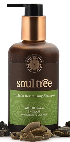 Soultree Triphala Revitalizing Shampoo with Henna and Shikakai