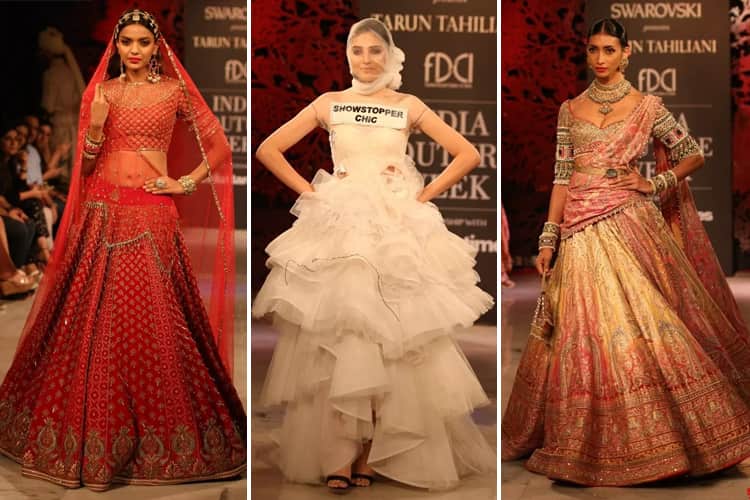 Tarun Tahiliani Collection at FDCI India Couture Week 2019