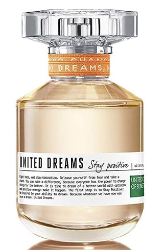 United Colors of Benetton United Dream Stay Positive Eau De Toilette for Women