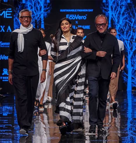 Athiya Shetty for Abraham Thakore LFW 2019