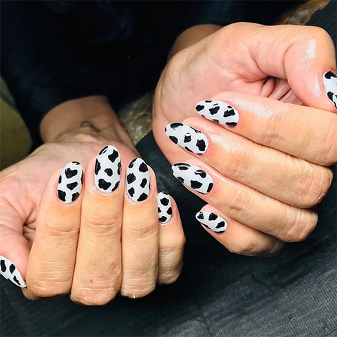 Animal Prints Nail Art
