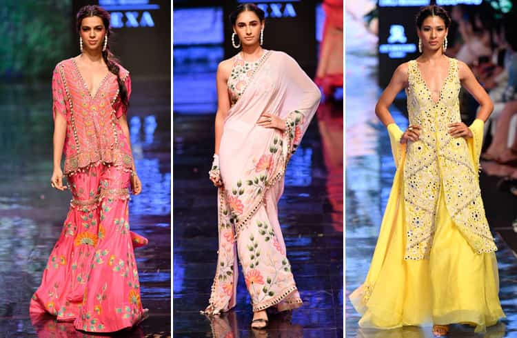 Arpita Mehta Collection at LFWWF 2019