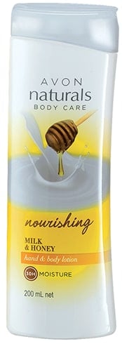 Avon Naturals Milk Honey Body Lotion