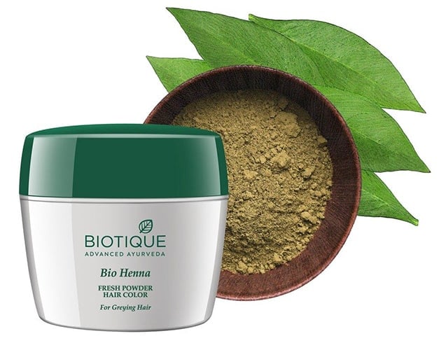 Biotique Bio Henna Fresh Powder Hair Color for Dark Hair