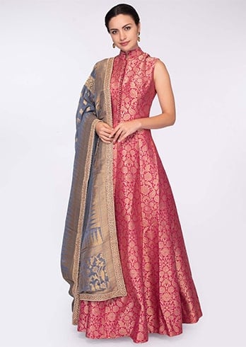 Brocade Anarkali