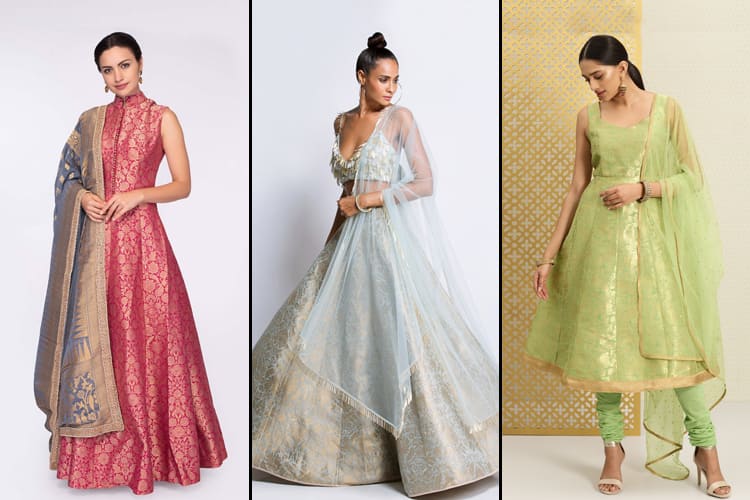 10 Ways To Wear The Brocade Fabric For The Festive Occasion