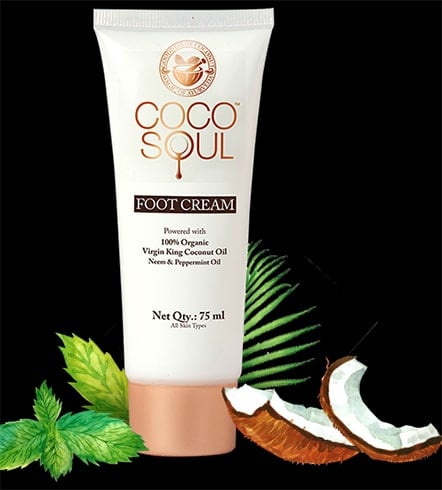 Coco Soul Foot Cream with Virgin Coconut Oil