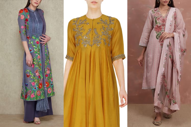 Embroidered Kurtas