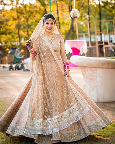 Golden Lehenga